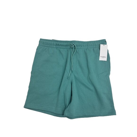 Goodfellow & Co Mens M Blue Knit Shorts Drawstring Waist Casual Lounge Wear - Picture 1 of 8